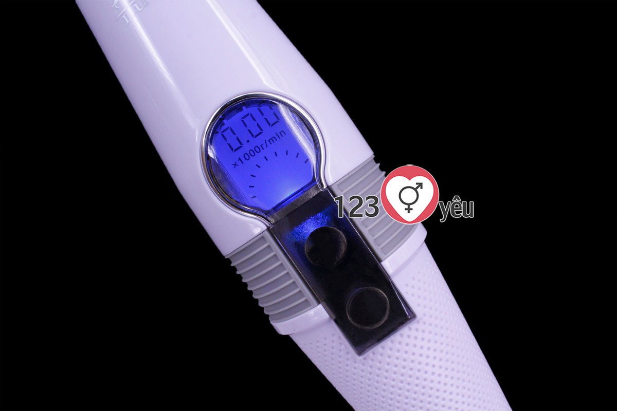 Máy massage điểm G Louge LG818 9 ch&ecirc;́ đ&ocirc;̣ rung pin sạc 4