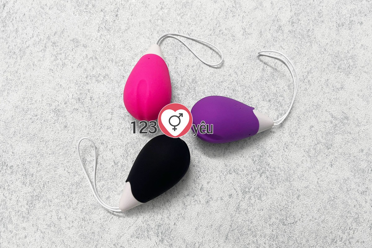 Trứng rung t&igrave;nh y&ecirc;u kh&ocirc;ng d&acirc;y 10 chế độ 3
