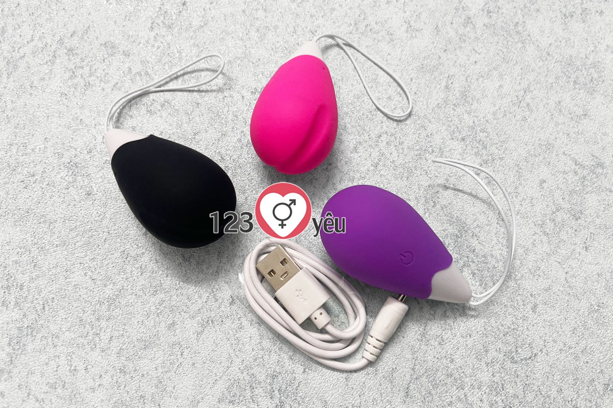 Trứng rung t&igrave;nh y&ecirc;u kh&ocirc;ng d&acirc;y 10 chế độ 4