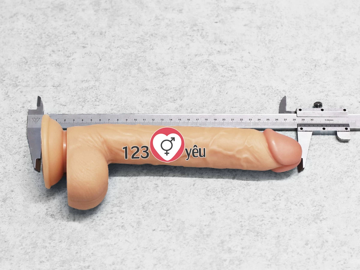 Dương vật giả h&agrave;ng khủng c&oacute; đế Lovetoy King size 10 inch