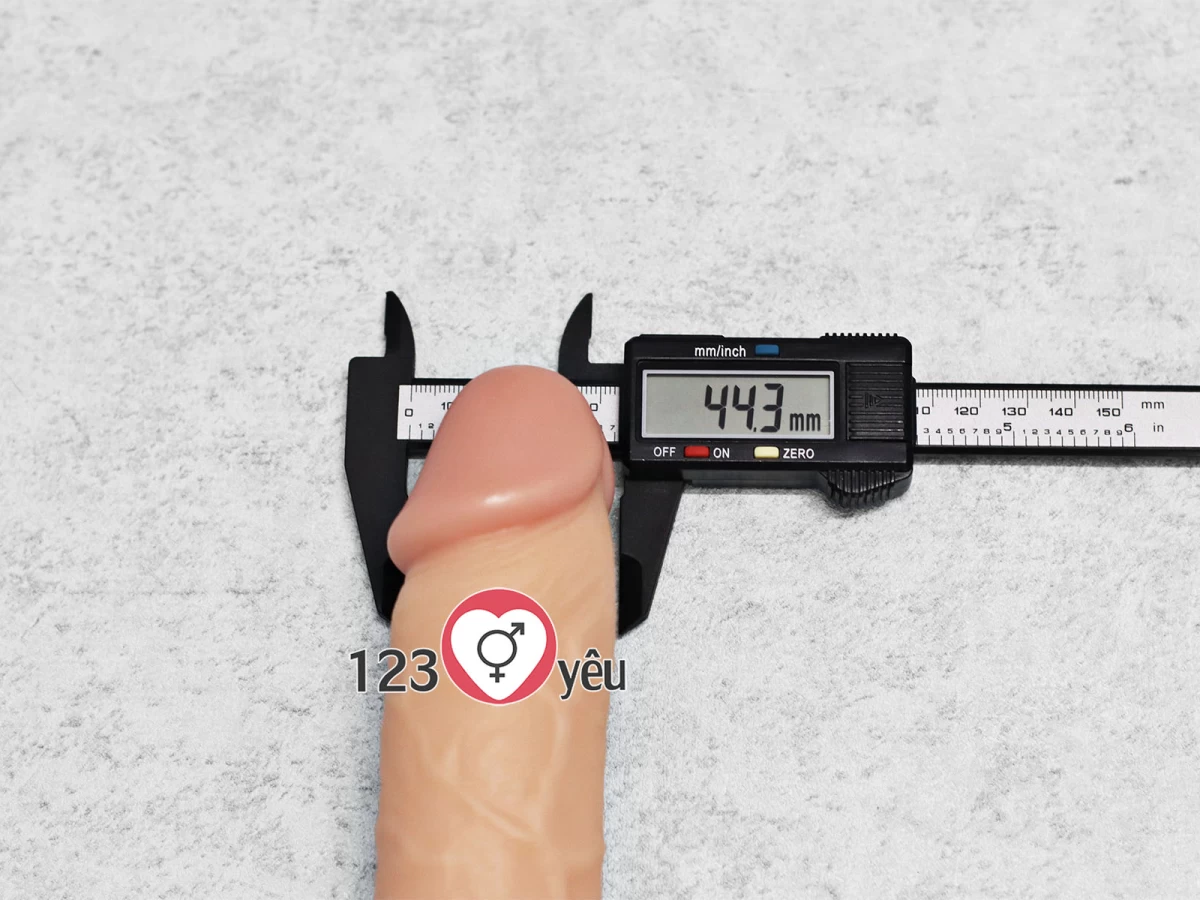 Dương vật giả h&agrave;ng khủng c&oacute; đế Lovetoy King size 10 inch