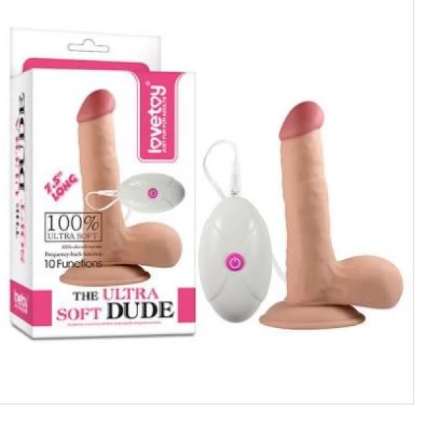 Dương vật giả có đế Lovetoy Ultra Soft 7.5long – Thông tin sản phẩm