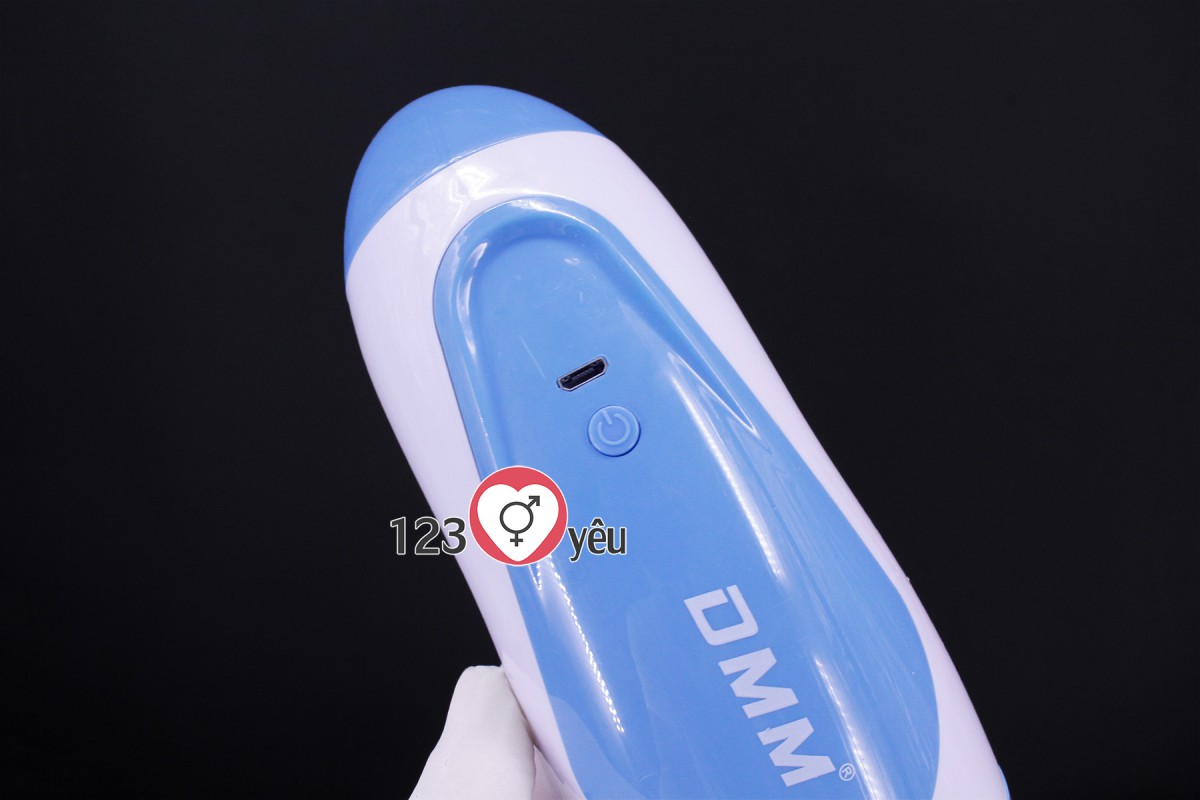 &Acirc;m đạo giả c&oacute; đế DMM Touch 2 rung 10 ch&ecirc;́ đ&ocirc;̣ và phát ti&ecirc;́ng r&ecirc;n 5