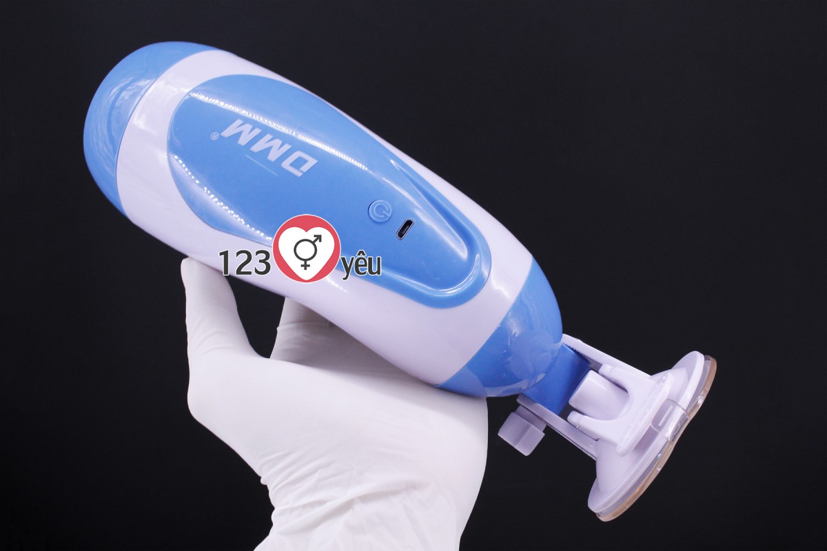 &Acirc;m đạo giả c&oacute; đế DMM Touch 2 rung 10 ch&ecirc;́ đ&ocirc;̣ và phát ti&ecirc;́ng r&ecirc;n 10