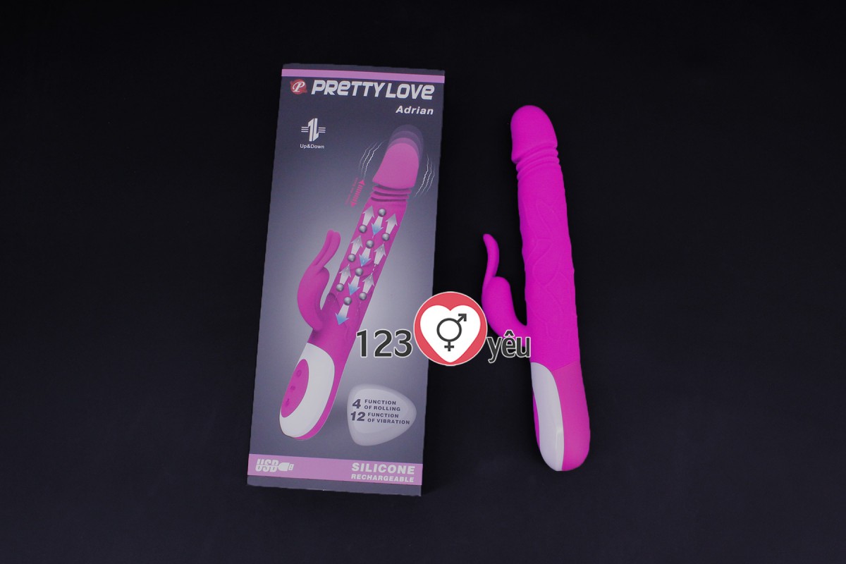 Dương v&acirc;̣t giả đa năng Prettylove Adrian rung, thụt 1