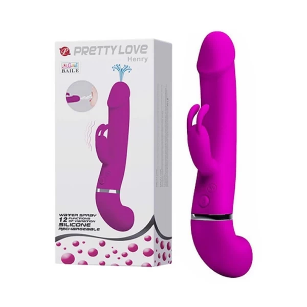 Dương vật giả xuất tinh Prettylove Henry – Thông tin sản phẩm