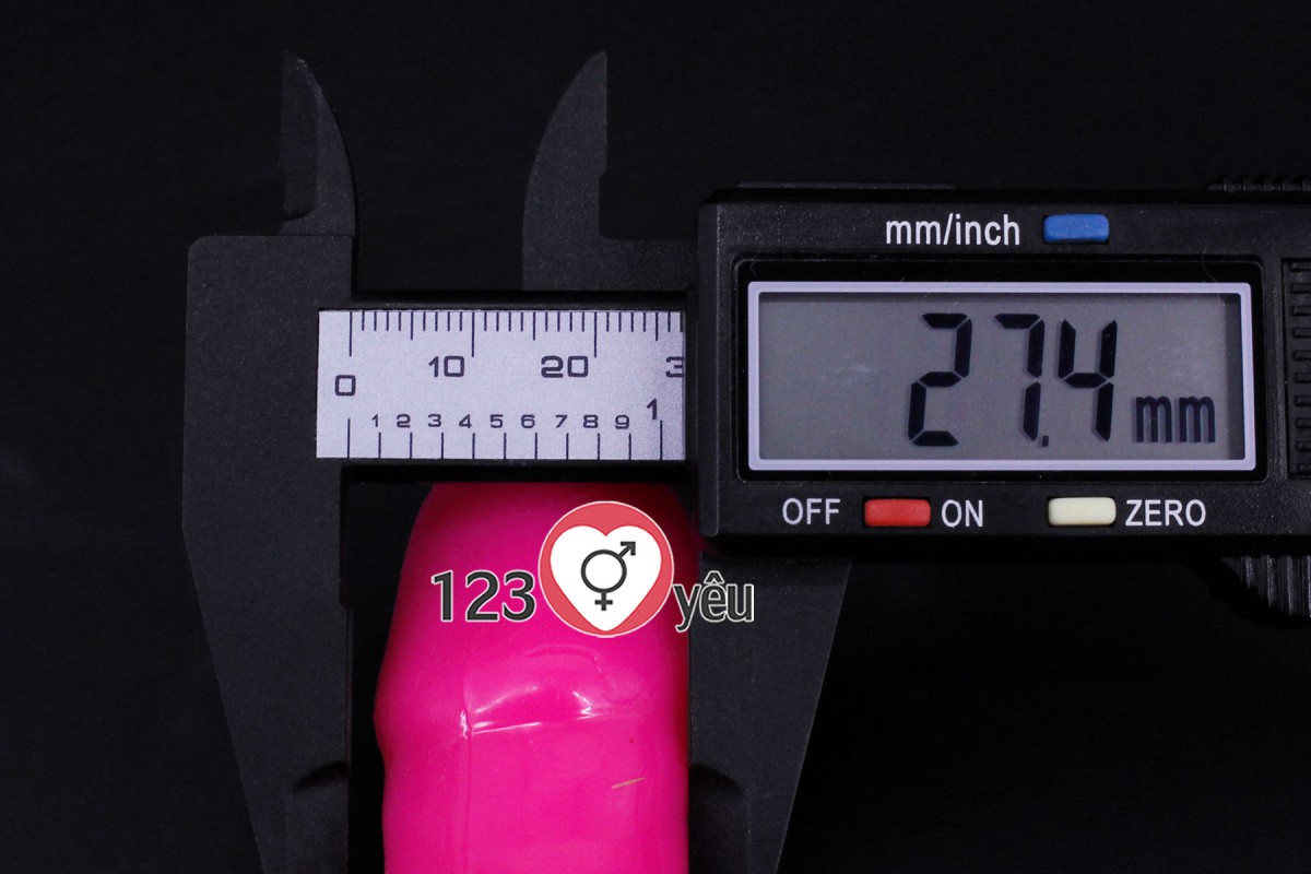 Dương v&acirc;̣t giả silicon nhỏ gọn nhiều chế độ rung