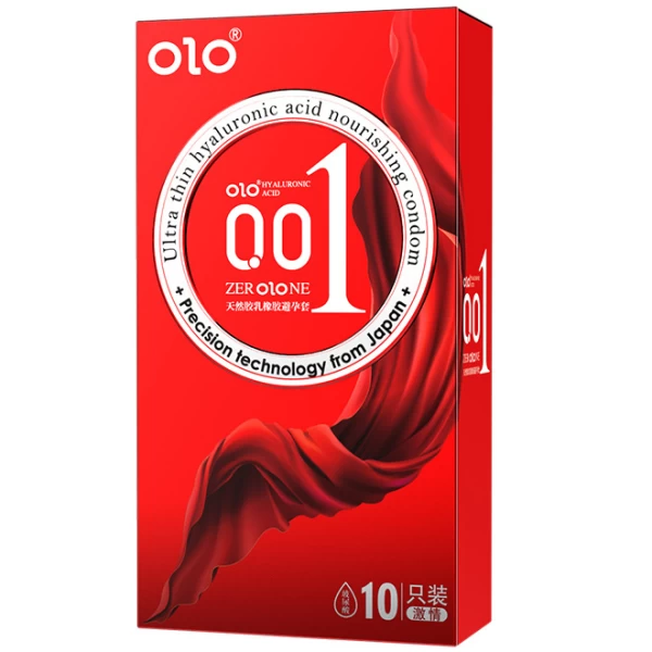 Bao cao su OLO Thin 001 Square Red gai nổi đặc biệt, siêu mỏng – Thông tin sản phẩm