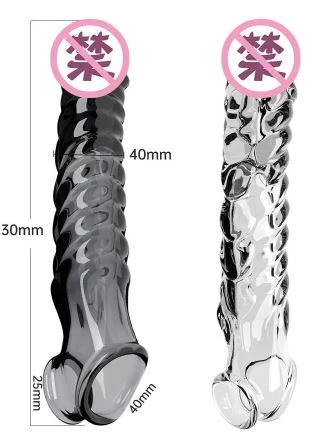Sex toy bao cao su tăng k&iacute;ch thước khủng g&acirc;n guốc
