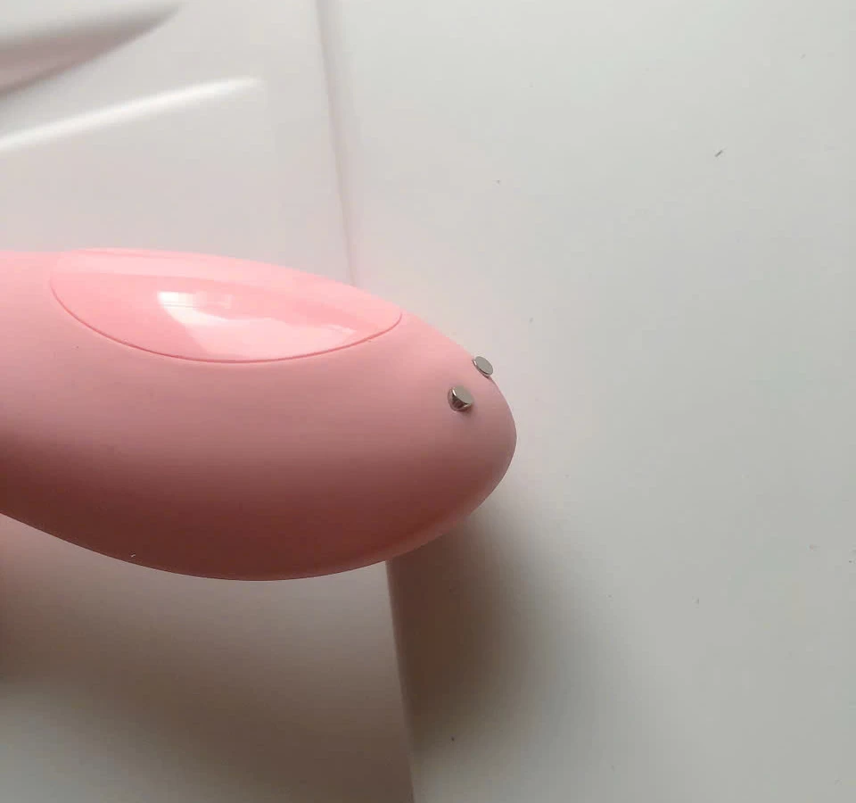 M&aacute;y m&aacute;t xa lưỡi 2 đầu Telescopic liếm, rung, thụt pin sạc