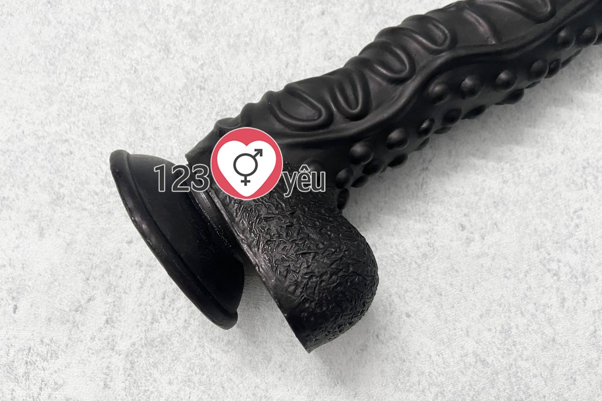 Dương vật giả c&oacute; đế si&ecirc;u khủng 10 inch m&agrave;u Đen 3