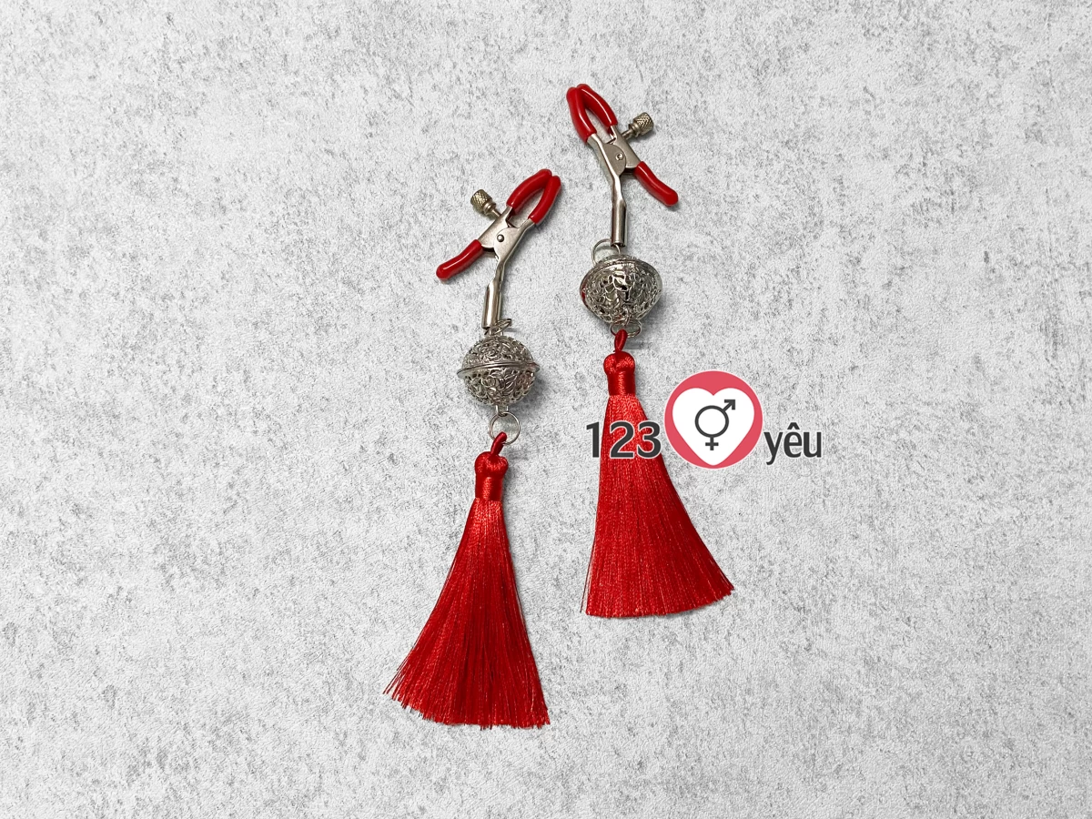 Lục lạc kẹp ti bạo d&acirc;m k&iacute;ch th&iacute;ch d&agrave;nh cho nữ