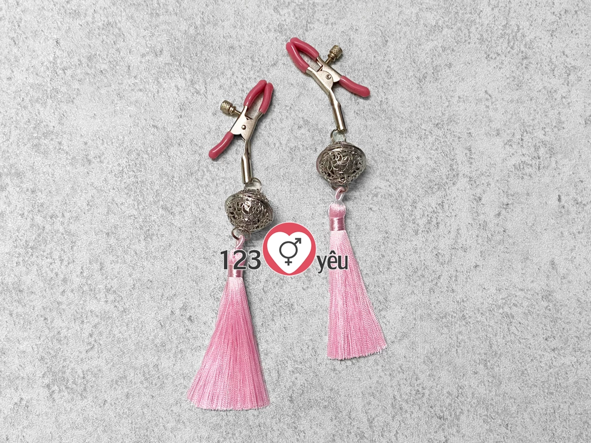 Lục lạc kẹp ti bạo d&acirc;m k&iacute;ch th&iacute;ch d&agrave;nh cho nữ