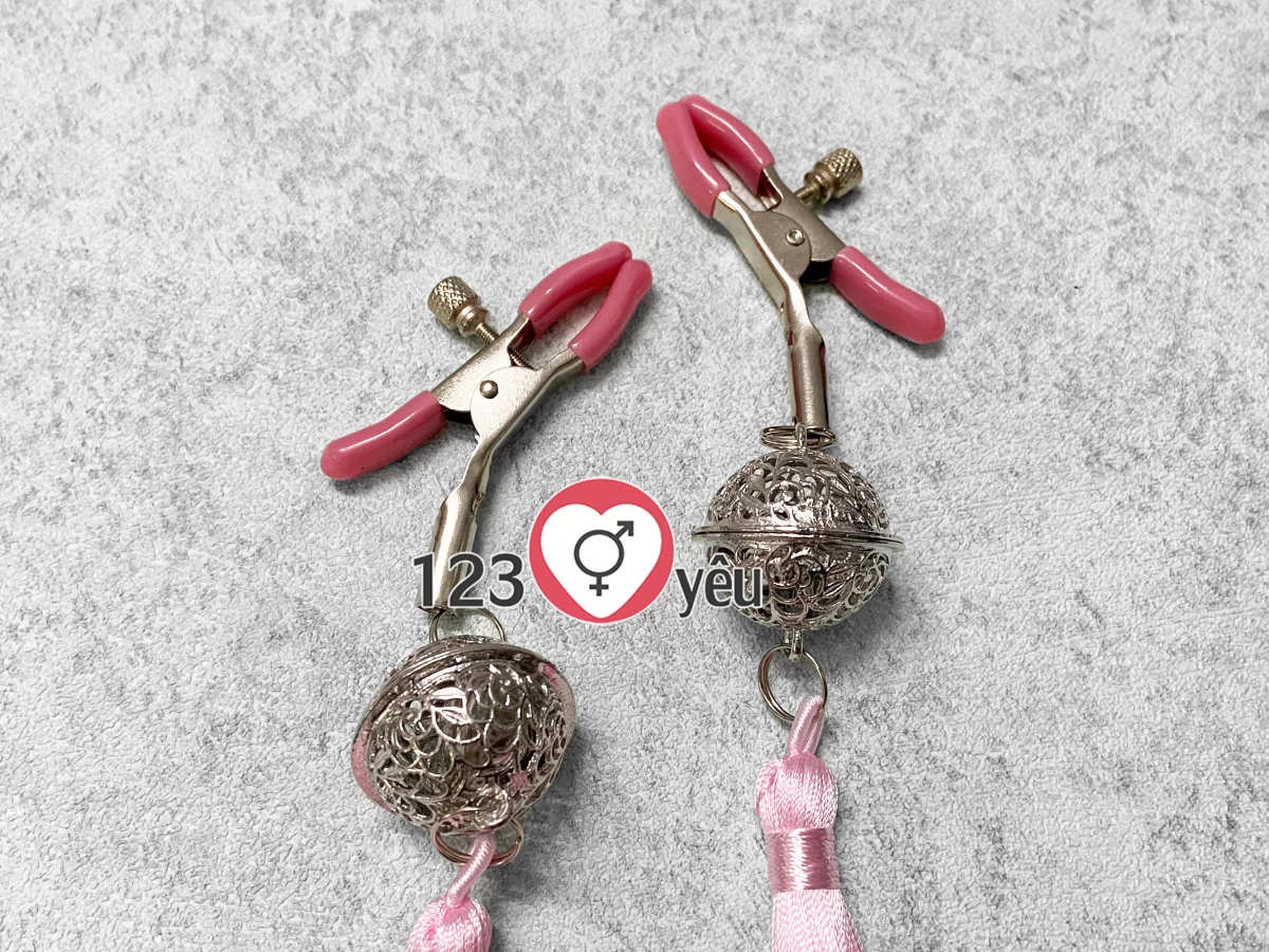 Lục lạc kẹp ti bạo d&acirc;m k&iacute;ch th&iacute;ch d&agrave;nh cho nữ