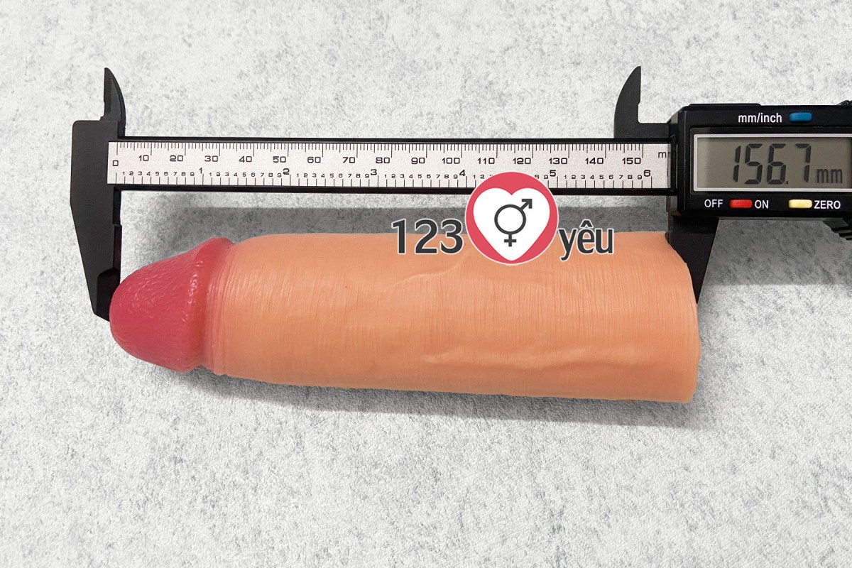 Sex toy bao cao su đ&ocirc;n d&ecirc;n Nature Extender LV4211 8