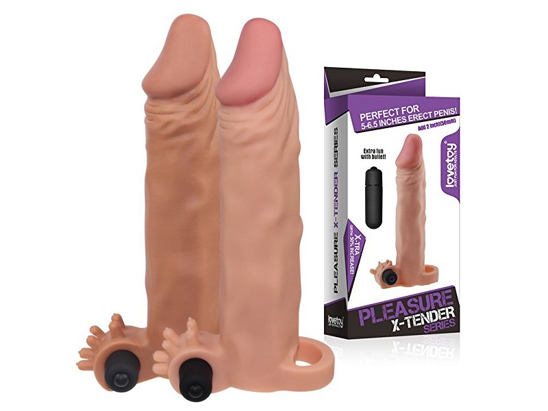 Sex toy bao cao su đ&ocirc;n d&ecirc;n c&oacute; quai đeo si&ecirc;u mềm cao cấp Lovetoy 1