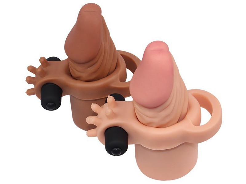 Sex toy bao cao su đ&ocirc;n d&ecirc;n c&oacute; quai đeo si&ecirc;u mềm cao cấp Lovetoy 2