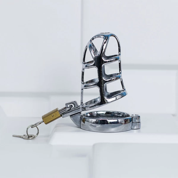 Sản phẩm Vòng đeo dương vật Inox có móc khóa