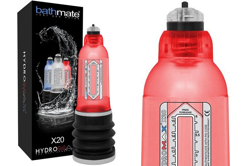 Sex toy m&aacute;y tập tăng k&iacute;ch thước dương vật Hydromax X20 h&agrave;ng nhập USA 2