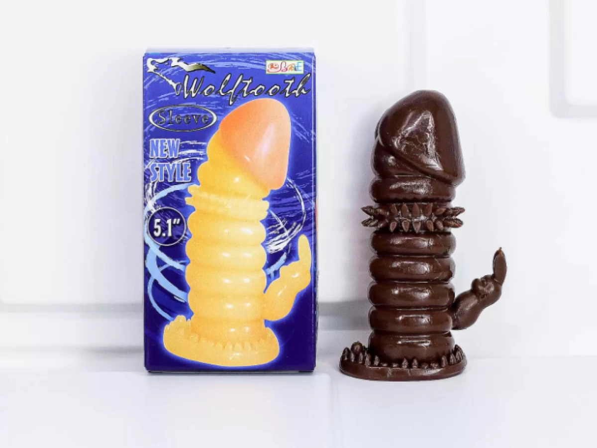 Sex toy bao cao su đôn dên siêu mềm gai có nhánh