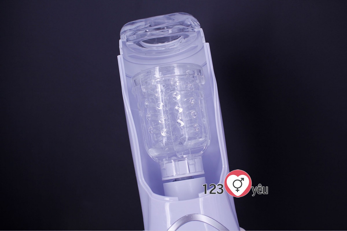 &Acirc;m đạo giả tự đ&ocirc;̣ng bú mút Easy rung - xoay - thụt 8