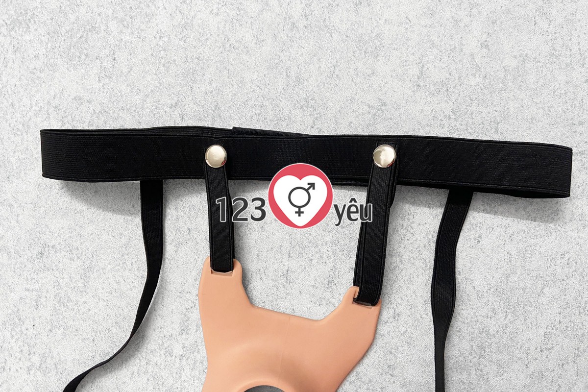 Dương vật giả d&acirc;y đeo 2 đầu kết hợp 2