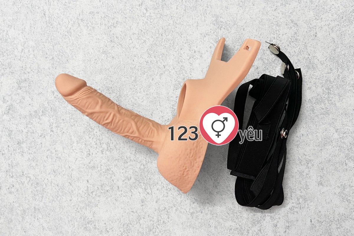 Dương vật giả d&acirc;y đeo 2 đầu kết hợp 5