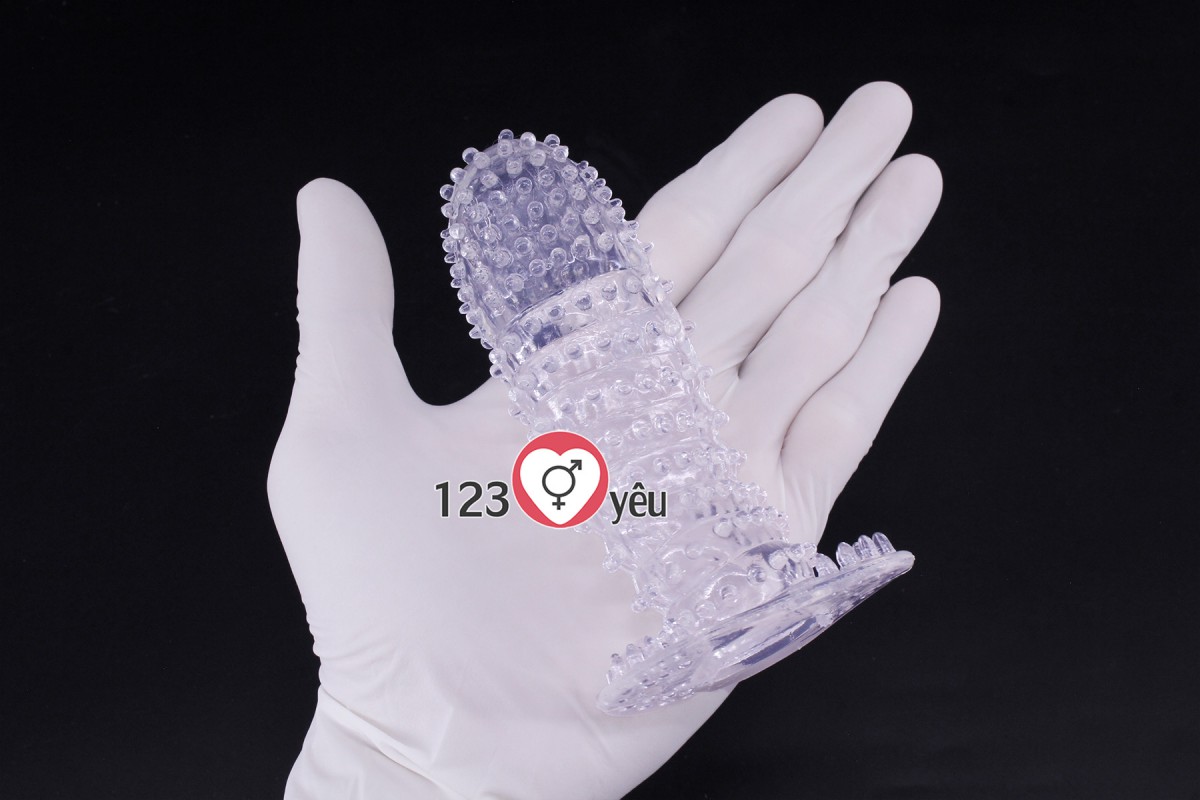 Bao cao su đôn dên có gai Penis Sleeve B045D 3