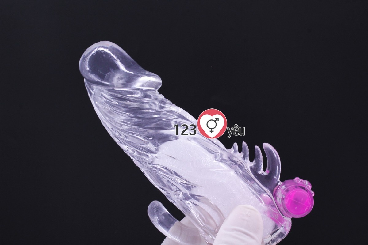 Bao đ&ocirc;n d&ecirc;n tăng k&iacute;ch thước dương vật Penis Sleeve 5