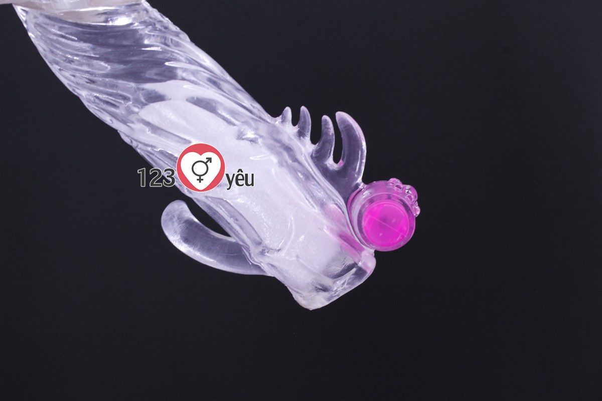 Bao đ&ocirc;n d&ecirc;n tăng k&iacute;ch thước dương vật Penis Sleeve 6