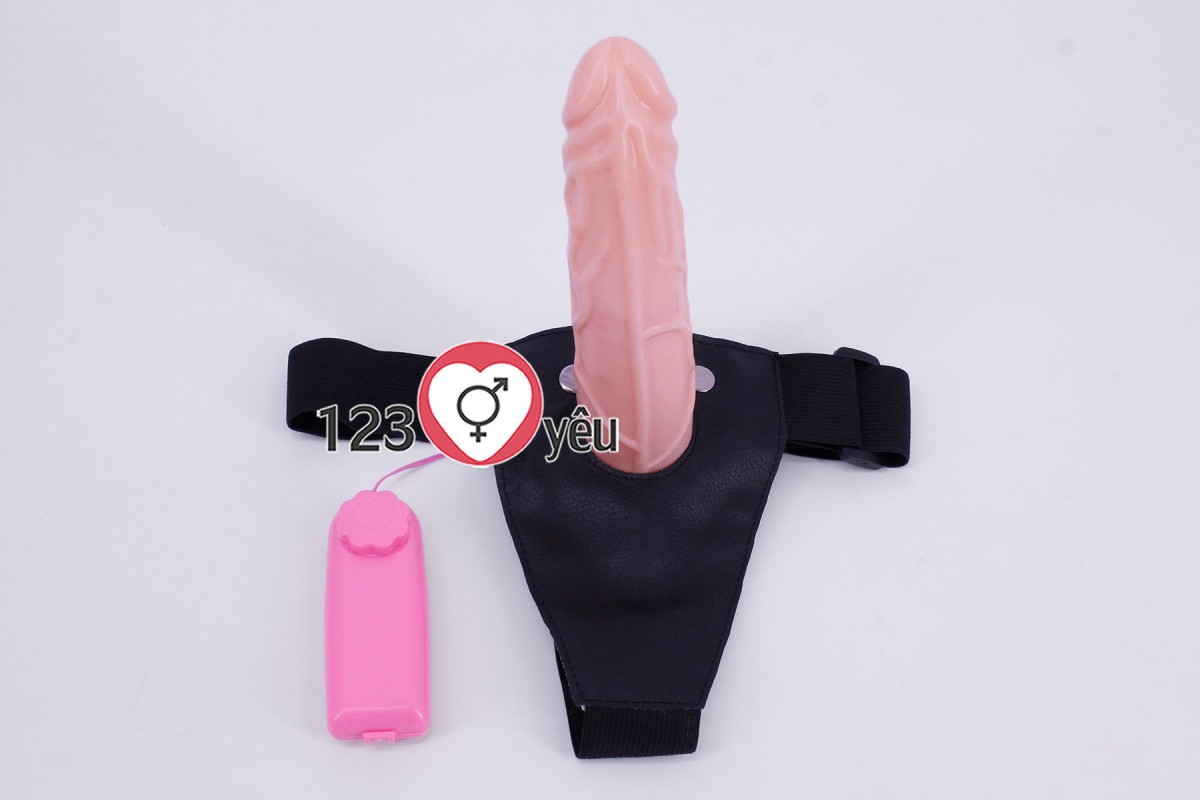 Dương vật giả c&oacute; d&acirc;y đeo silicon Harness rỗng ruột gi&aacute; rẻ 5