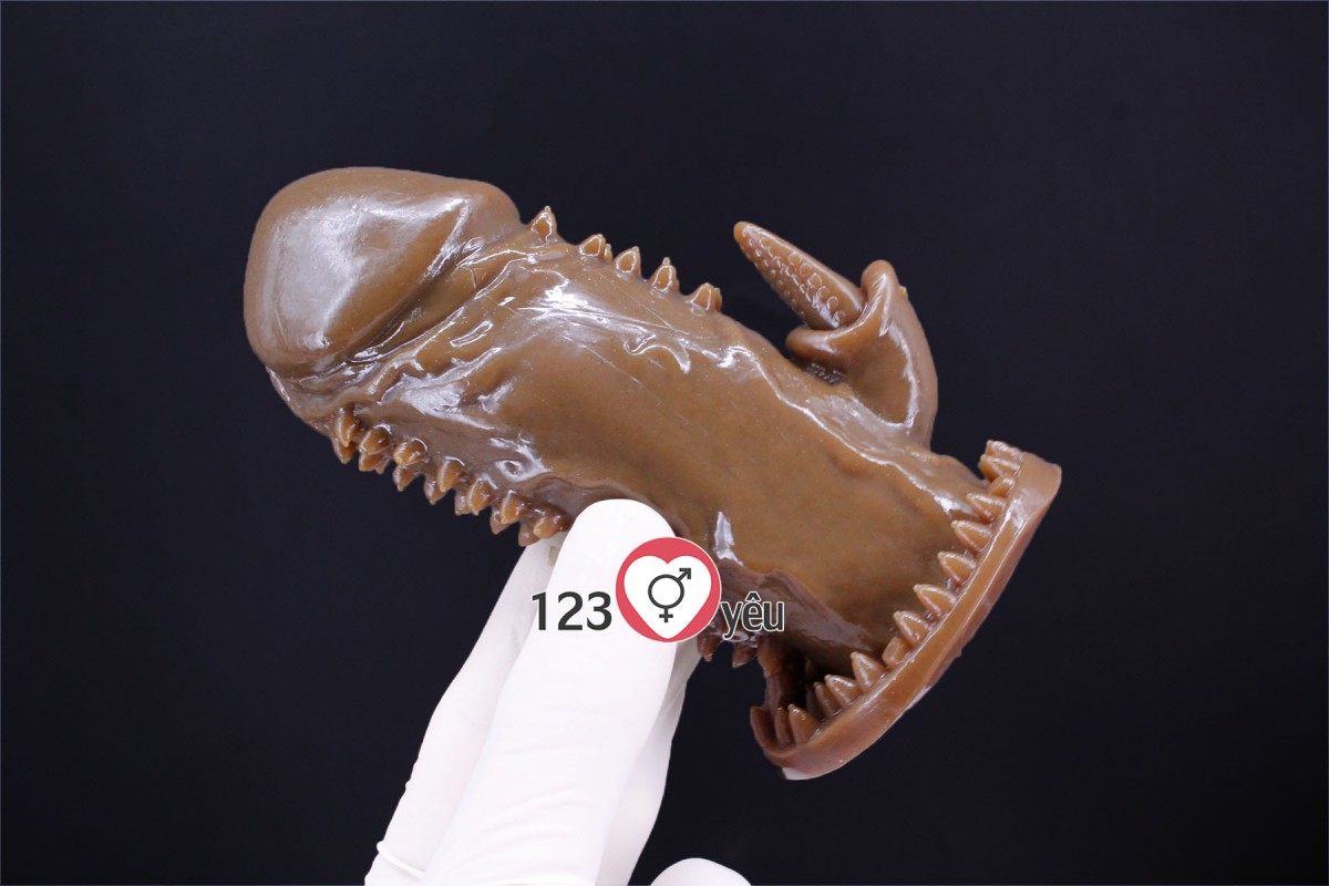 Bao đôn dên có nhánh siêu mềm tăng kích thước dương vật B6007 3