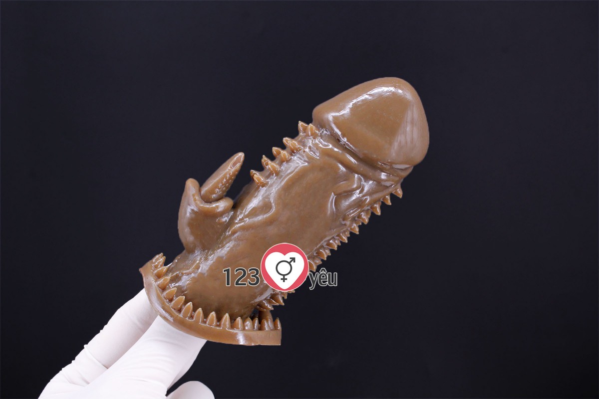 Bao đôn dên có nhánh siêu mềm tăng kích thước dương vật B6007 4