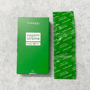 Bao cao su có gai Nhật Bản Sagami Xtreme Green Siêu Mỏng 10 bao – Thông tin sản phẩm