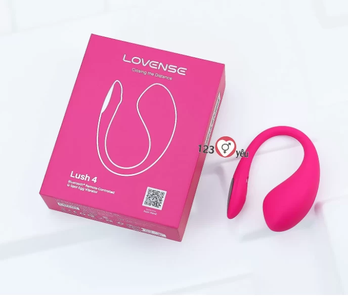 Trứng rung Lovense Lush 4 cao cấp k&iacute;ch th&iacute;ch điểm G