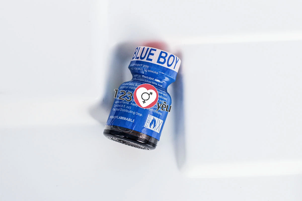 Chai h&iacute;t Popper Blue Boy Original 10ml tăng cảm gi&aacute;c hưng phấn