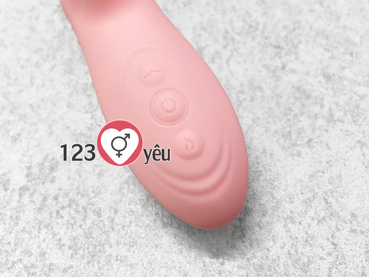 Lưỡi masage điểm G Sweet rung thụt, ph&aacute;t nhiệt pin sạc