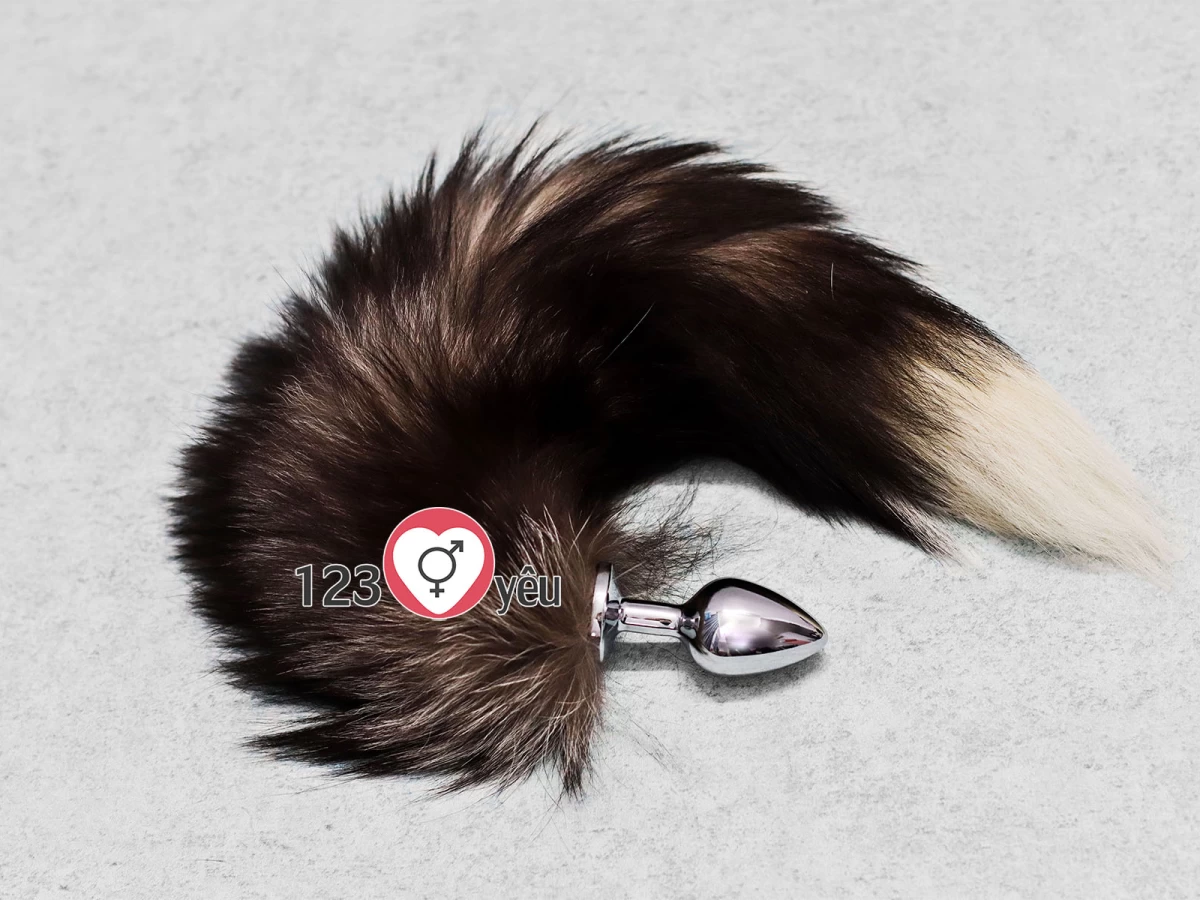 Đồ chơi kích thích h&acirc;̣u m&ocirc;n đu&ocirc;i sói inox loại đẹp