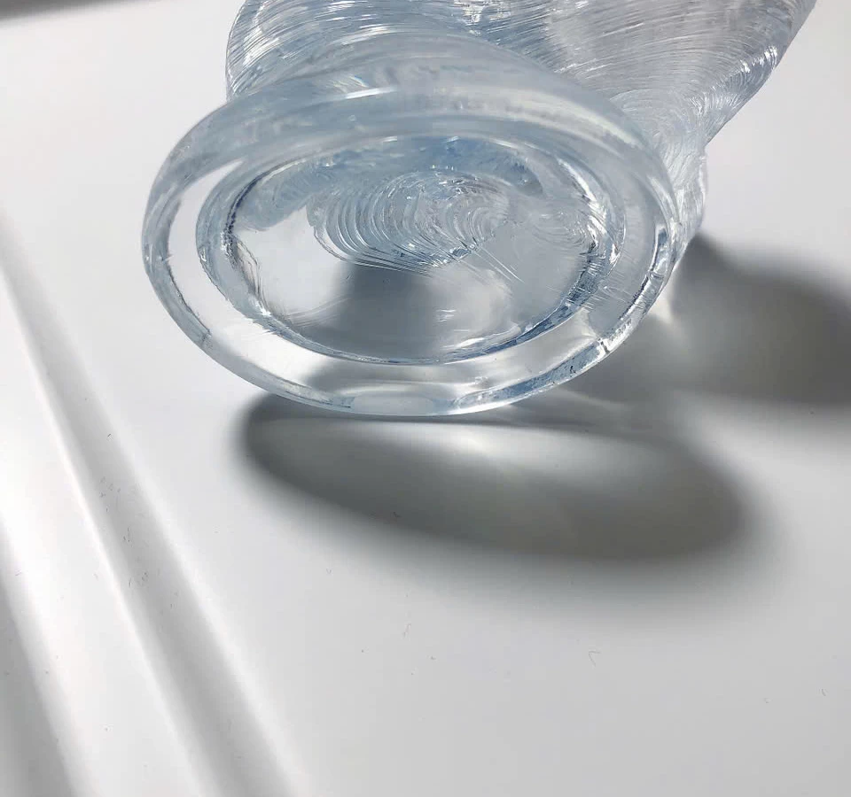 Dương vật giả c&oacute; đế trong suốt nhỏ c&oacute; đế