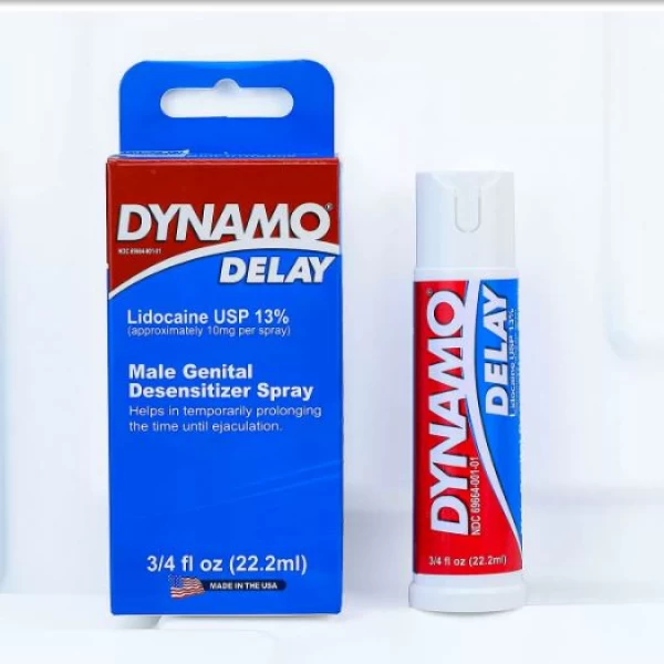 Thuốc xịt ngăn xuất tinh sớm Dynamo Delay nhập khẩu USA – Thông tin sản phẩm