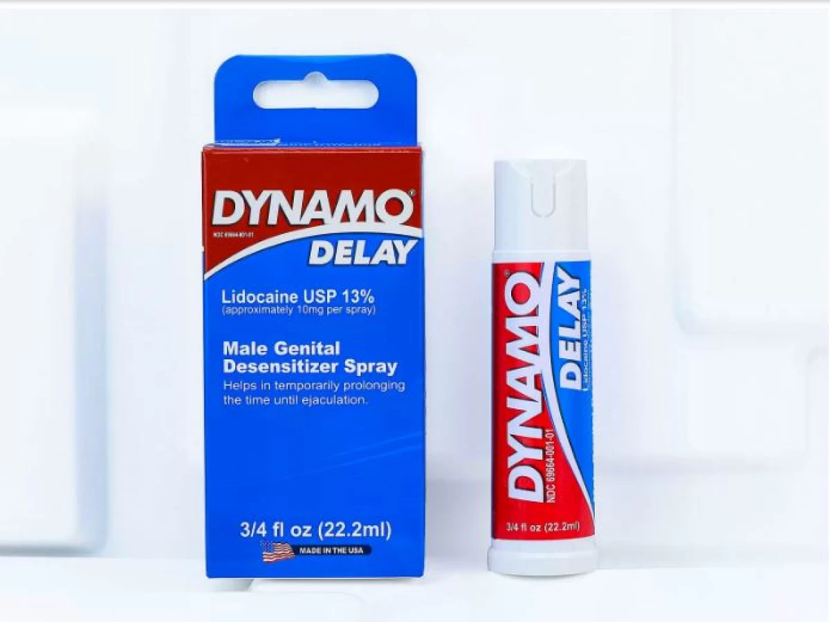 Thuốc xịt ngăn xuất tinh sớm Dynamo Delay nhập khẩu USA – Thông tin sản phẩm