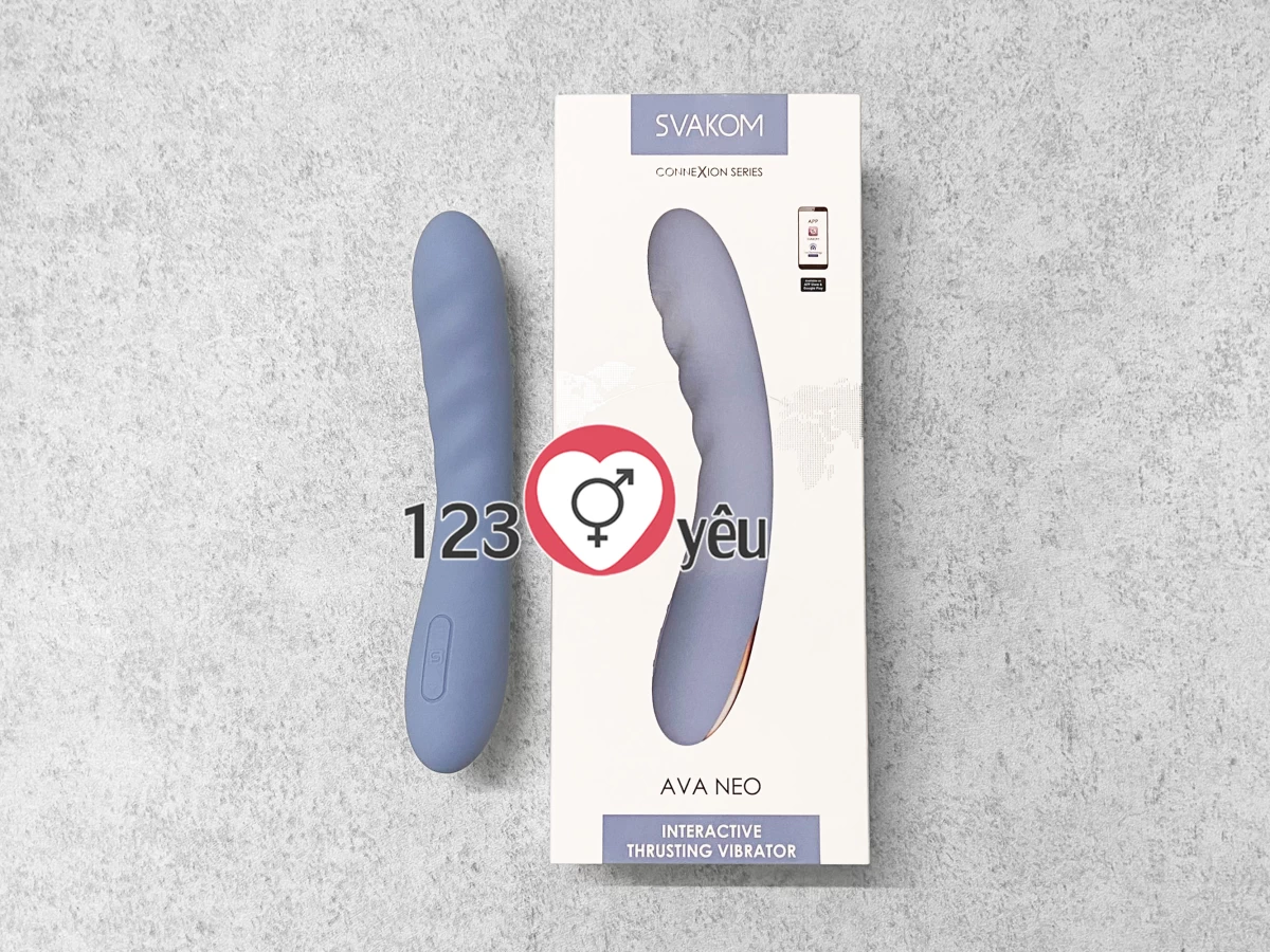 M&aacute;t xa điểm G Svakom Ava Neo c&oacute; rung thụt đa chế độ