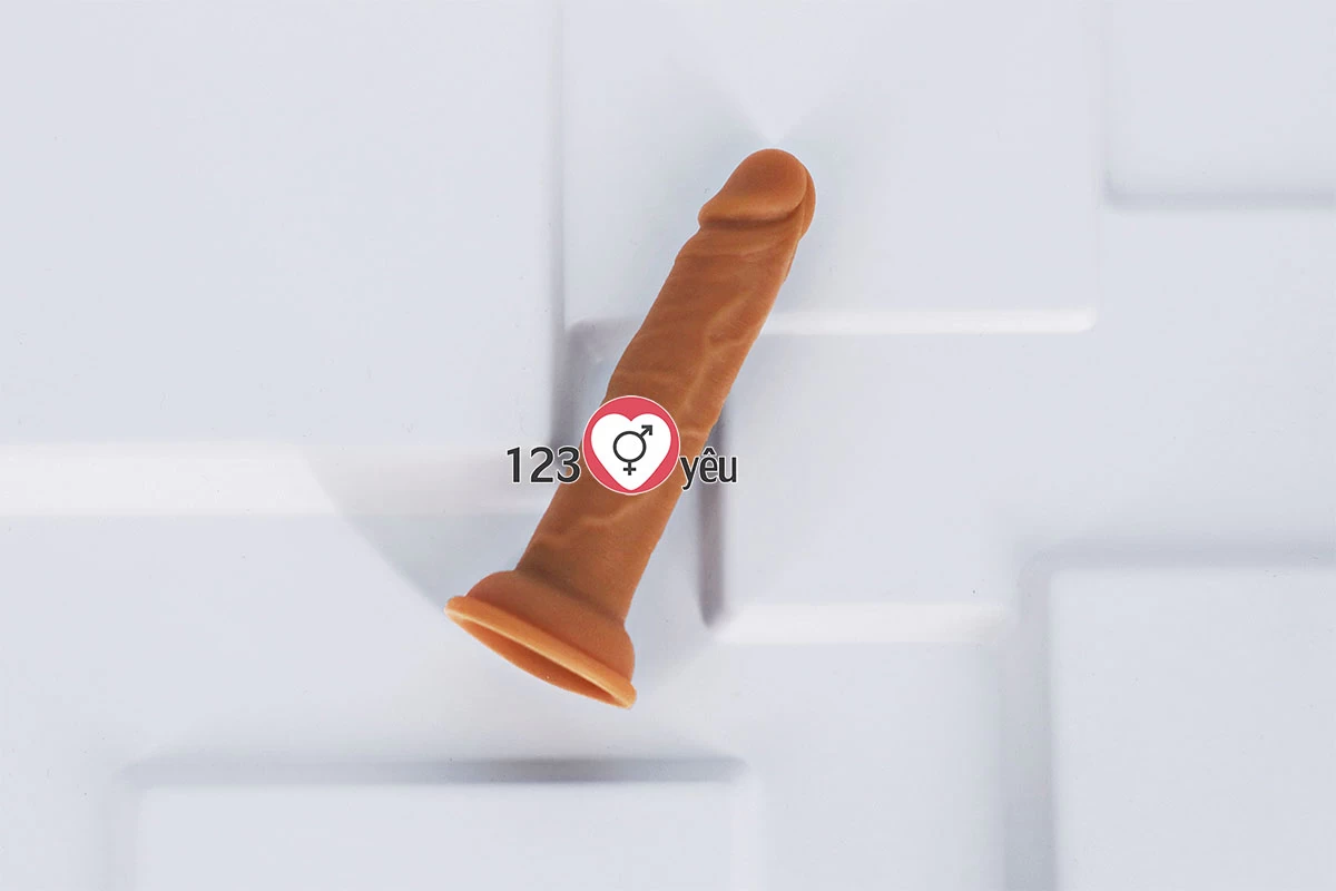 Dương vật giả c&oacute; đế 5 inch mềm mại
