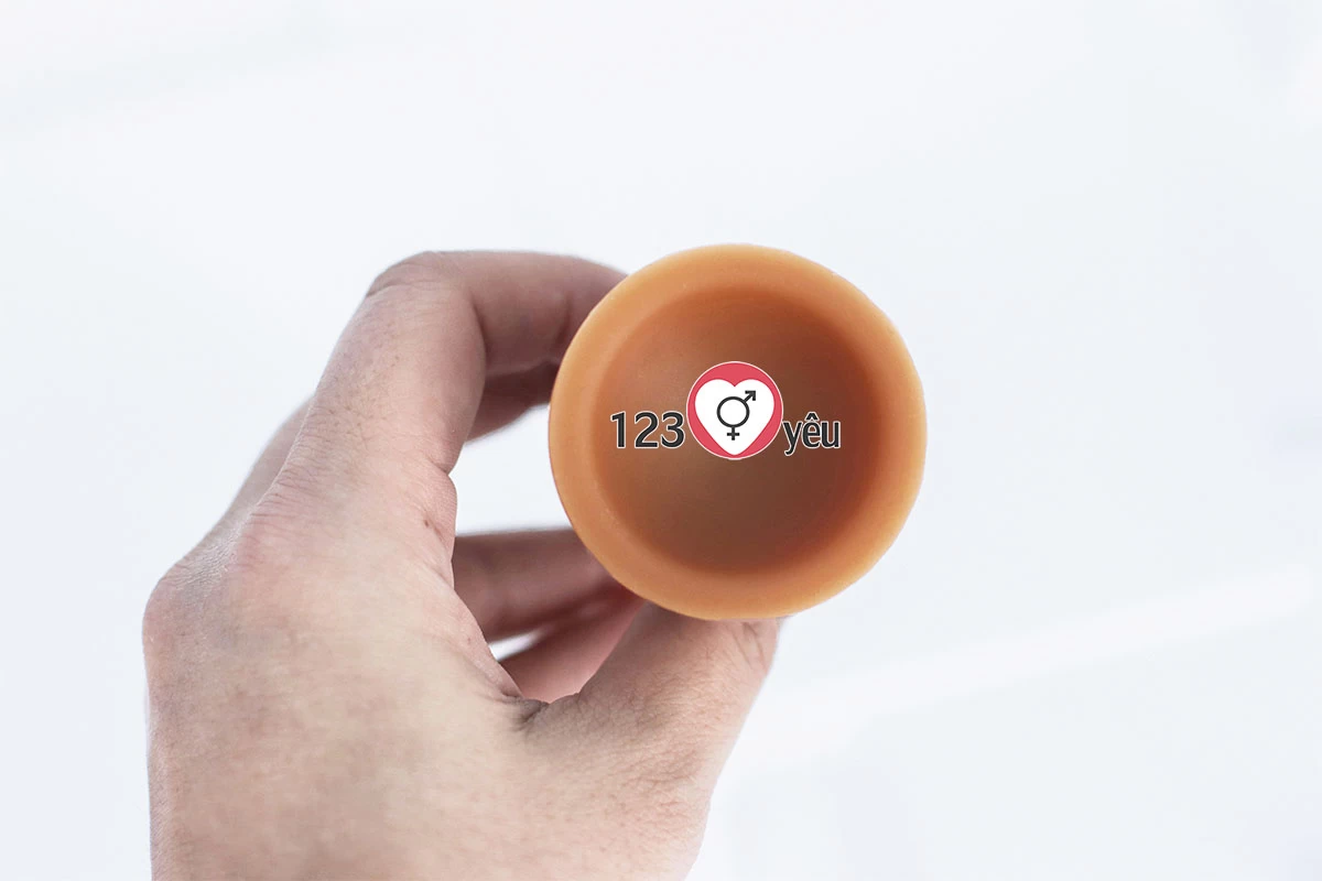 Dương vật giả c&oacute; đế 5 inch mềm mại