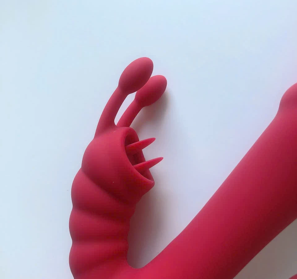 Dương vật giả rung 3 đầu c&oacute; sưởi ấm k&iacute;ch th&iacute;ch