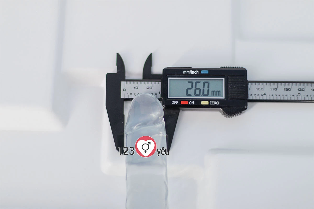 Dương vật giả c&oacute; đế trong suốt cực sướng size nhỏ