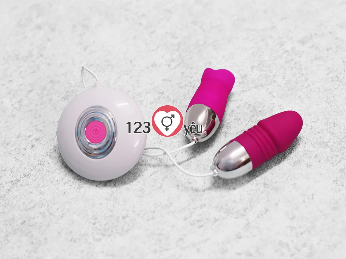 Trứng rung t&igrave;nh y&ecirc;u 2 đầu Prettylove IRMA nhỏ gọn