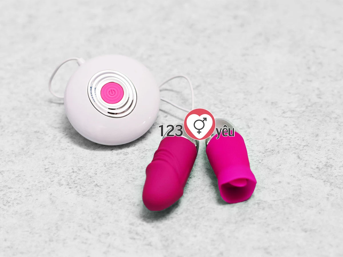 Trứng rung t&igrave;nh y&ecirc;u 2 đầu Prettylove IRMA nhỏ gọn