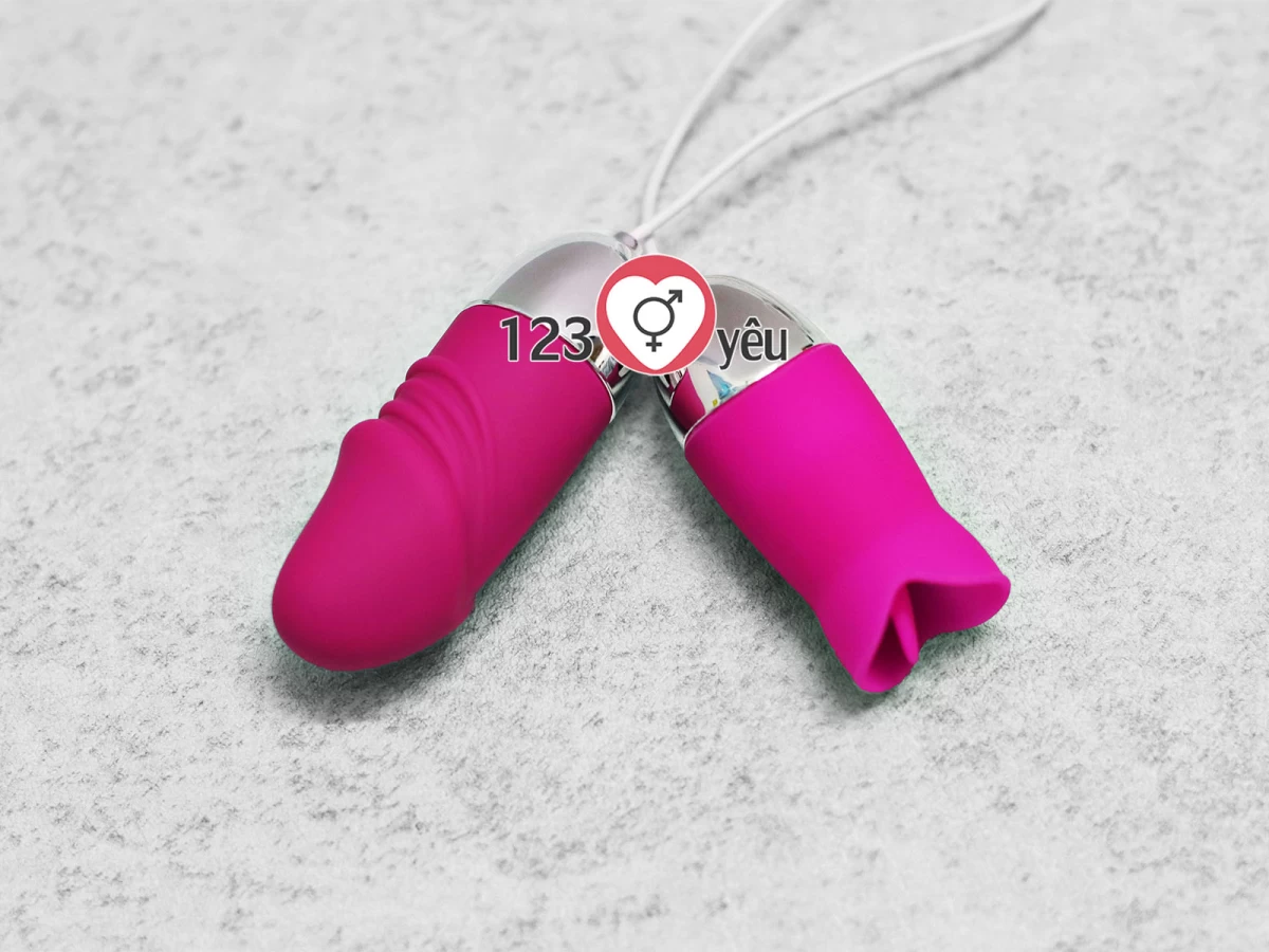 Trứng rung t&igrave;nh y&ecirc;u 2 đầu Prettylove IRMA nhỏ gọn
