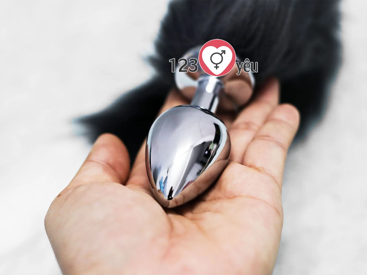 Đồ chơi k&iacute;ch hậu đu&ocirc;i c&aacute;o x&aacute;m trắng